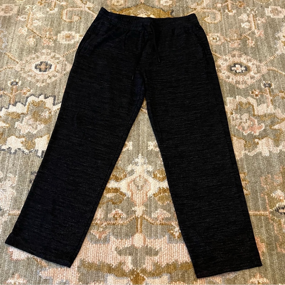 90 Degree By Reflex Men’s Drawstring Sweatpants Color Heather Black Size XL
